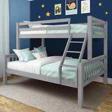 Triple Bunk Beds 3ft Single Bed Frame Wooden Double Bunk Bed For Kids Children