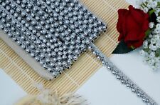 2 yard 10 Mm  Golden Pearl Beaded  Embroidery trim Decorative sewing bag-jeans 