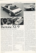 1985 Bertone Fiat X1/9 X19