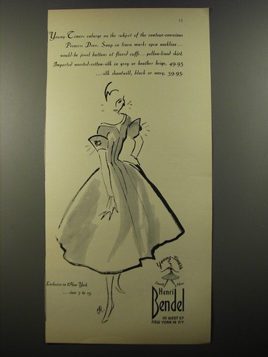 1954 henri bendel - henri,