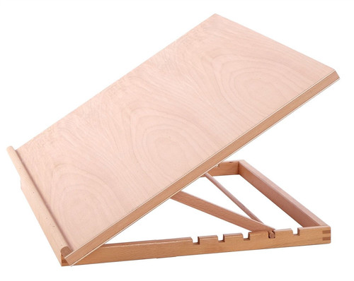 Wooden artist workstation - wooden, a2
