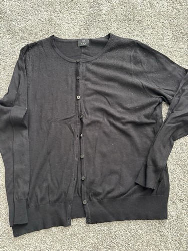 Black knit round - f&f,