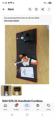 Stihl gta handheld cordless - gta, 26