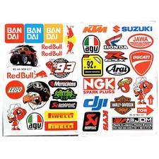 37x Stickers 2 Sets - REDBULL
