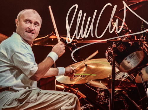 Phil collins signed - phil, (genesis)