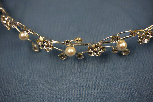 Bridal wedding wired hair band