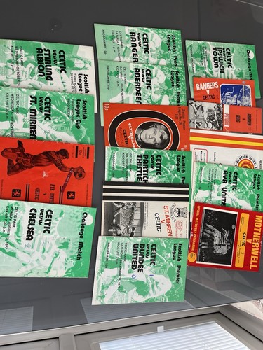 Celtic programmes 1976 - 72, programmes.