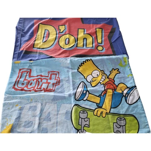 Vintage simpsons pillowcase - pillowcase, x2