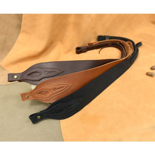 Genuine cowhide rifle sling - rifle,