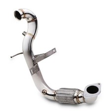 Stainless exhaust front - exhaust, decat