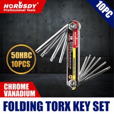 10 PC Folding Locking Torx Hex