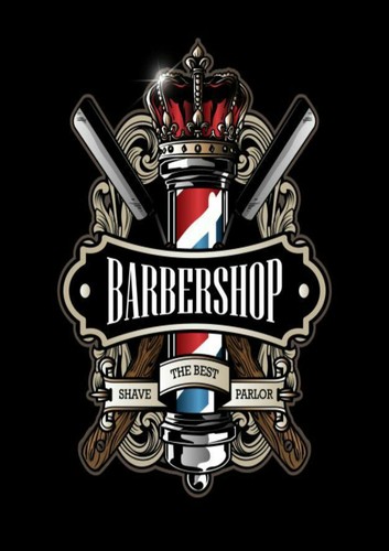 Barber shop canvas wall art - barber,