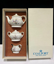 COALPORT MINIATURE TULIP TREE TEA SET BOXED