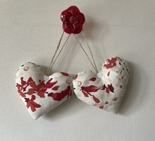Pair Of Heart Door Hangers in