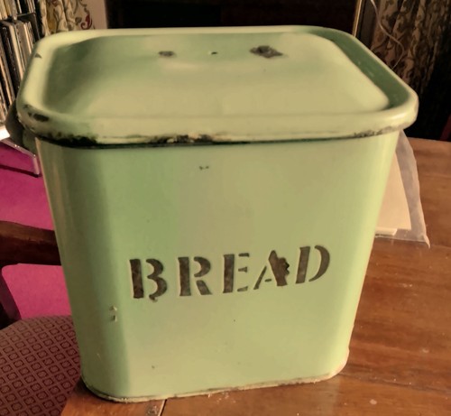 Vintage green enamel - vintage,