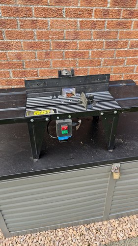 Power craft mini router table - power,