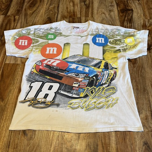 Vtg nascar kyle busch - m&m,