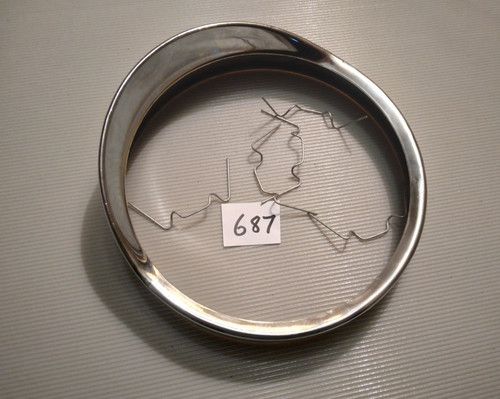 Headlight rim k750 - headlight,