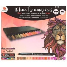 Deco Time 16 Fine Twinmarkers