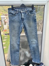 Mens Levi 511 34x34 Blue Jeans - excellent condition 