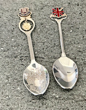 Souvenir spoons x 2 England -
