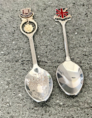 Souvenir spoons england - 2,