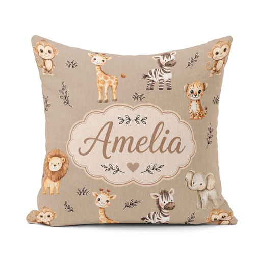 Cushion throw pillow safari - cushion,