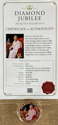 Jersey 2011 50p queen - 2011,