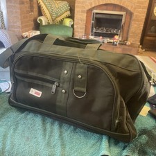 Large Green Hold All Weekend Travel Bag