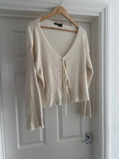 Ladies Boohoo Cream Short