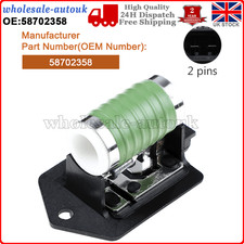 Radiator Cooling Fan Relay Resistor For Fiat Ford Ka Peugeot Bipper 58702358