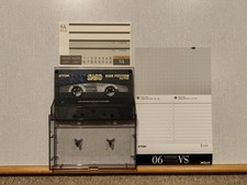 TDK SA90 - TYPE II CHROME AUDIO Cassette with Inlay & Labels **UNMARKED**