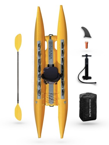 The catamaran kayak raft - the,