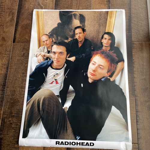 Vintage radiohead poster - 90's,
