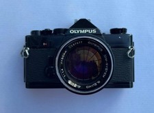 Olympus OM-1 Film Camera & F Zuiko 50mm F1.4 Lens