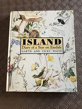 Island: Diary of a Year on Easdale by Waite, Vicky Hardback Book The Cheap Fast