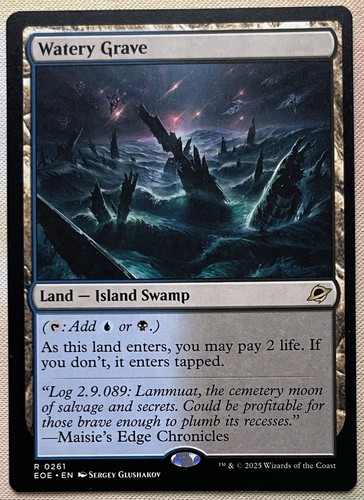 Mtg watery grave 261 - grave, #261