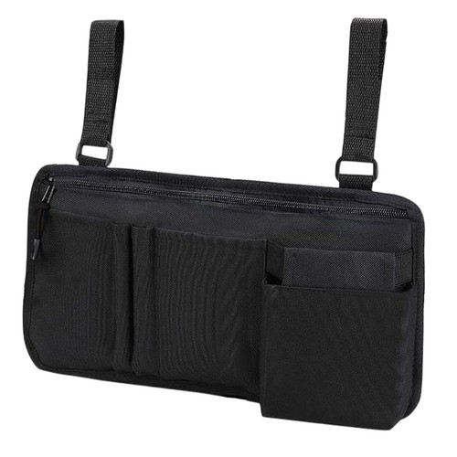 Wheelchair side bag with cup - side,