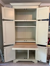 Neptune Chichester work station cabinet pantry moss green 210h x 60d x 90w