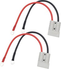 Battery Connector, 50A Battery Quick Connect Disconnect Connector Plug with 10AW