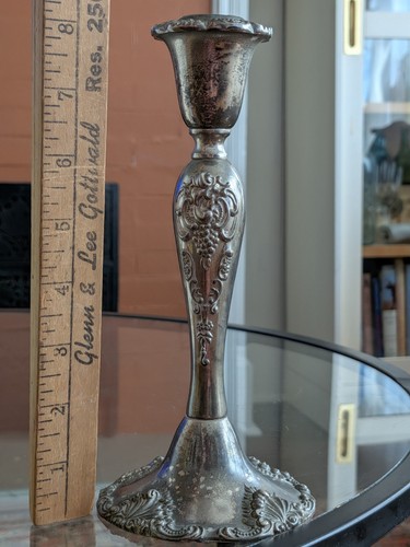 Godinger silver plate candle - godinger,