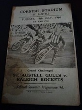 VINTAGE ST AUSTELL GULLS V RAYLEIGH ROCKETS 19TH JULY 1960
