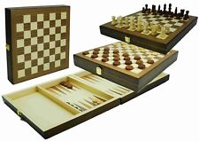 Large Wooden Folding Chess