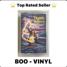 Yngwie Malmsteen - Fire & Ice Hard Rock Cassette Tape EX/ EX Condition