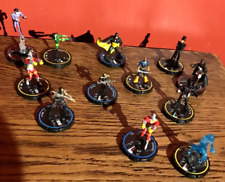 DC HEROCLIX BUNDLE OF 12 MINIATURE FIGURES WIZKIDS 2003 to 2005