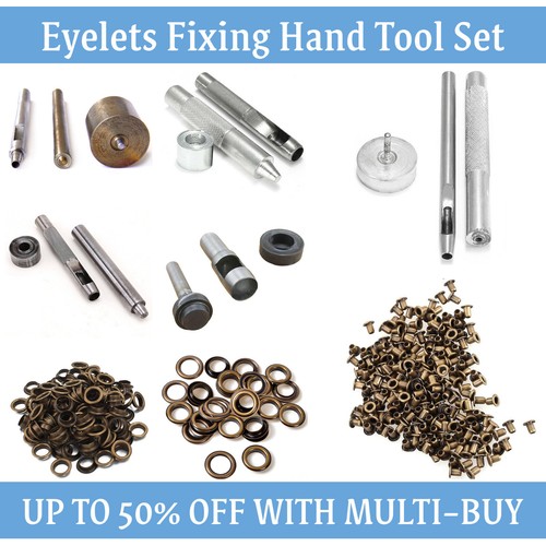 Eyelet punch die tool set - punch,