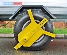 Heavy Duty Wheel Clamp Suitable for Trailers with Wheels 10 to 16 inch