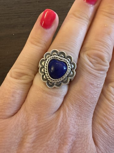 Sterling silver blue - silver, stone