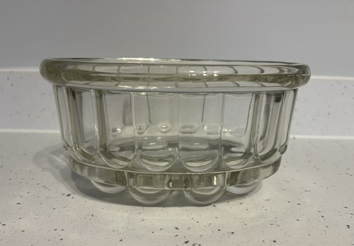 Vintage glass jelly mould - vintage,