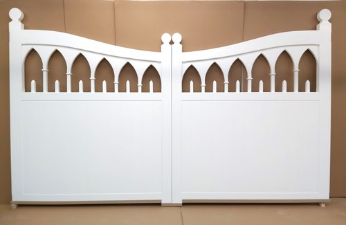 Hardwood white driveway double - hardwood,